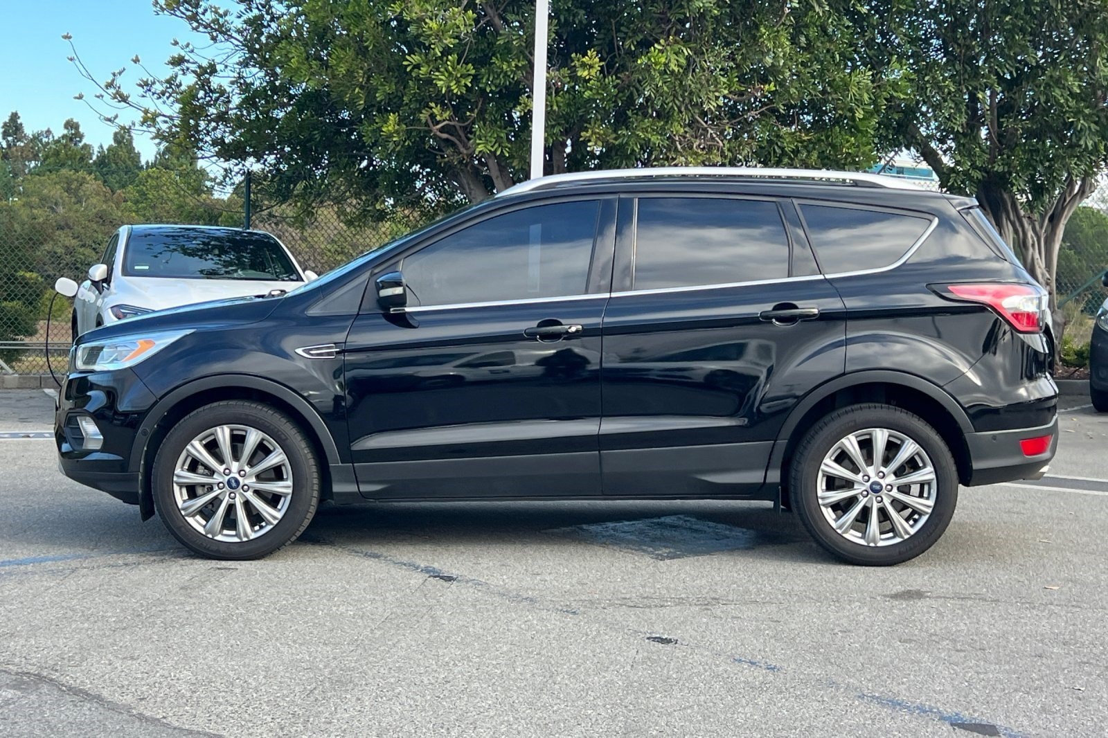 Used 2018 Ford Escape Titanium with VIN 1FMCU0J9XJUA72313 for sale in Belmont, CA