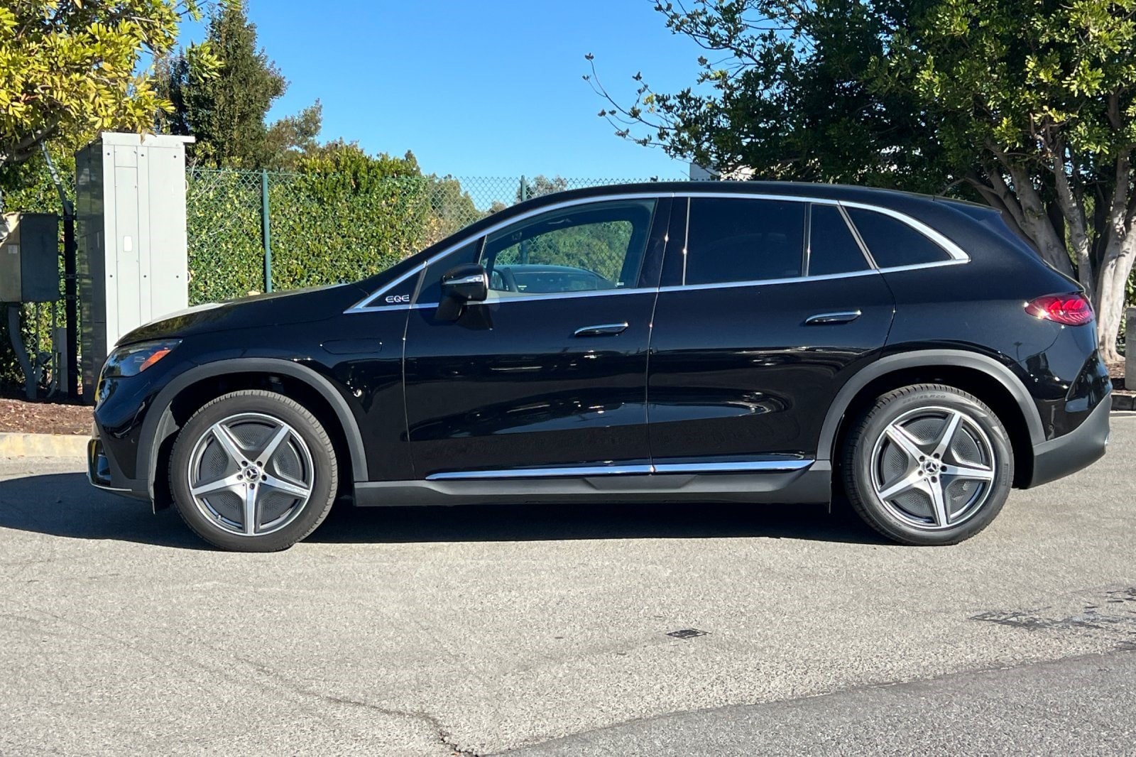 Certified 2024 Mercedes-Benz EQE SUV Base with VIN 4JGGM2BB6RA055424 for sale in Belmont, CA