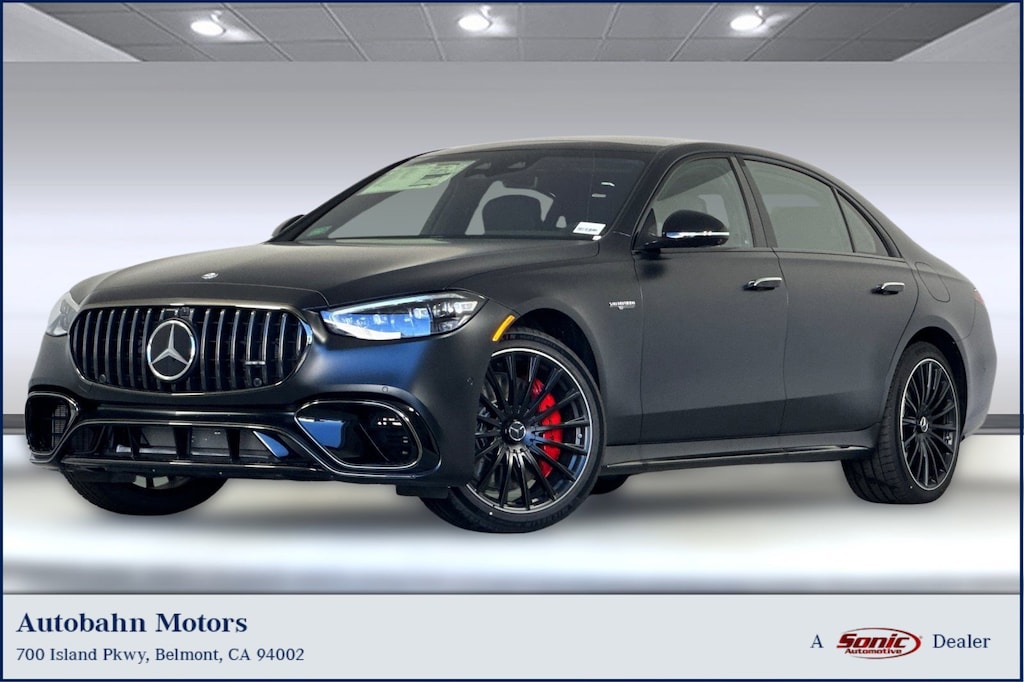 New 2026 Mercedes-Benz AMG S 63 E 4MATIC Sedan