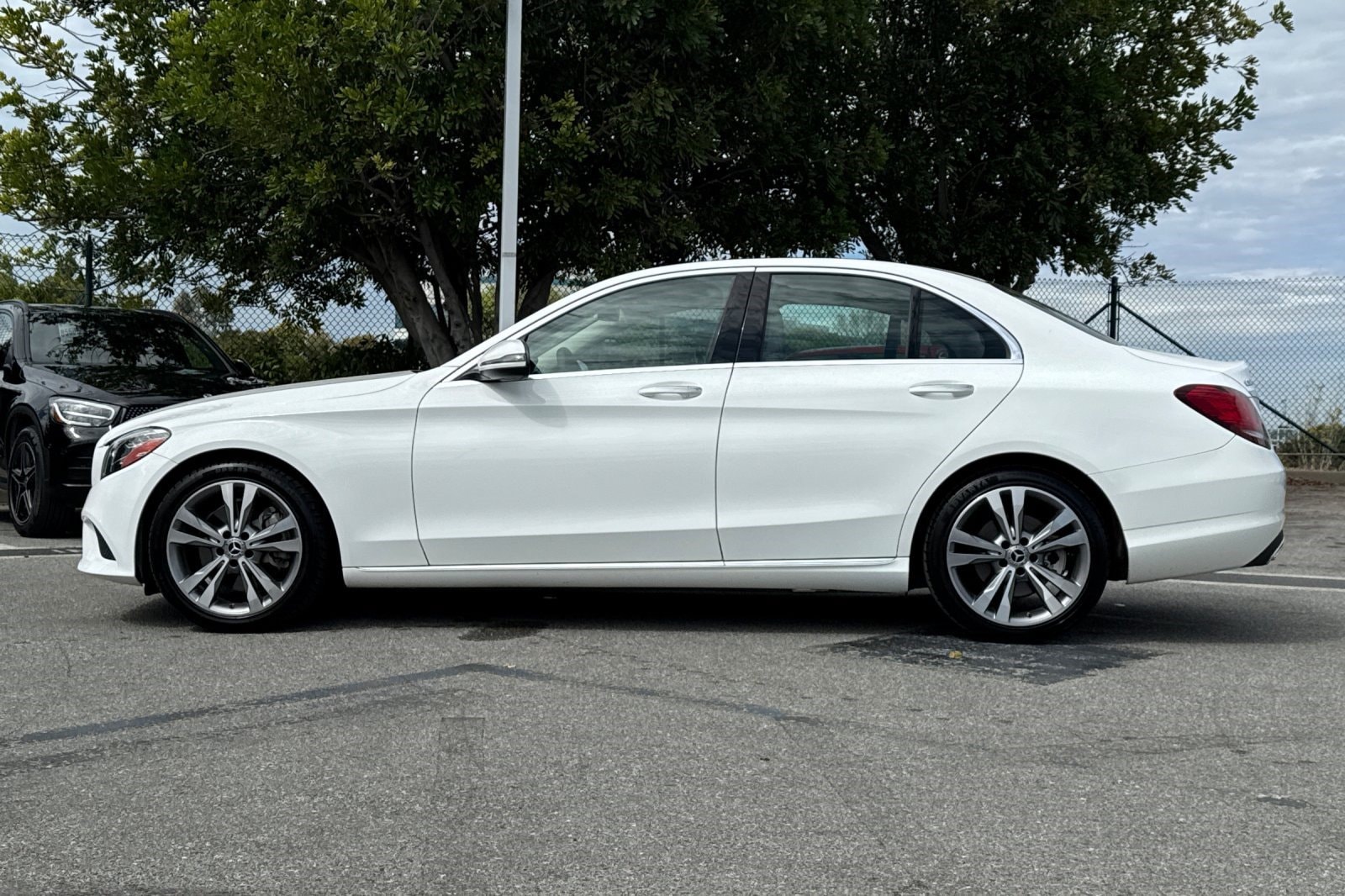 Used 2019 Mercedes-Benz C-Class Sedan C300 with VIN 55SWF8DB2KU311645 for sale in Belmont, CA