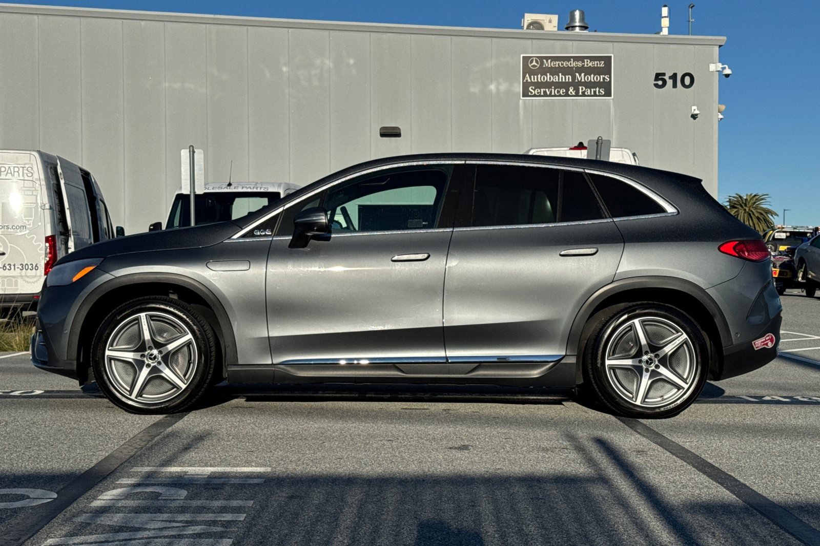 Certified 2023 Mercedes-Benz EQE SUV Base with VIN 4JGGM2CBXPA037195 for sale in Belmont, CA