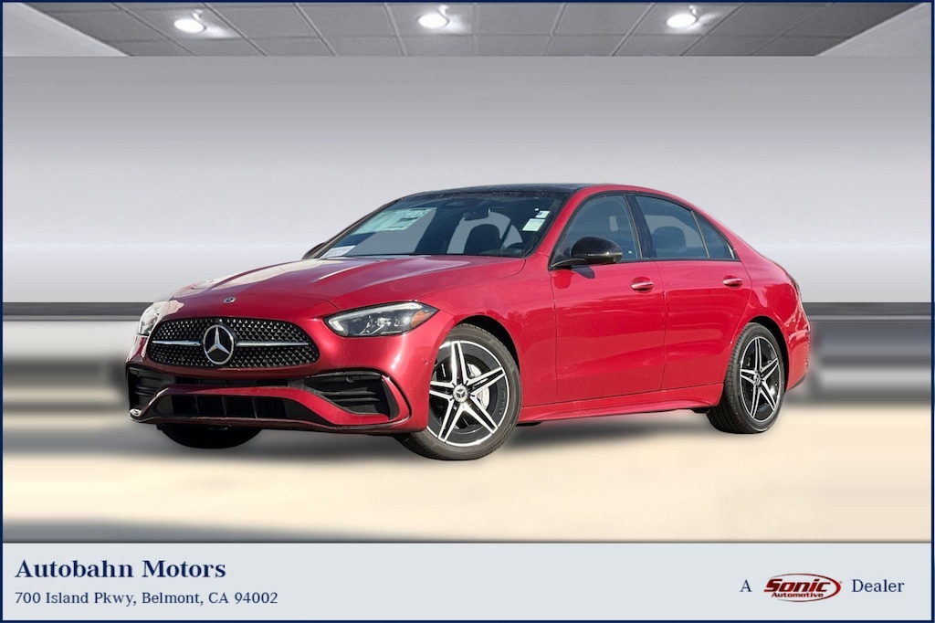 New 2025 Mercedes-Benz C-Class C 300 4MATIC Sedan
