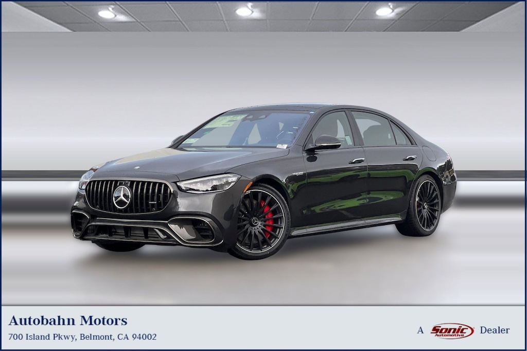 New 2025 Mercedes-Benz AMG S 63 E Base Sedan