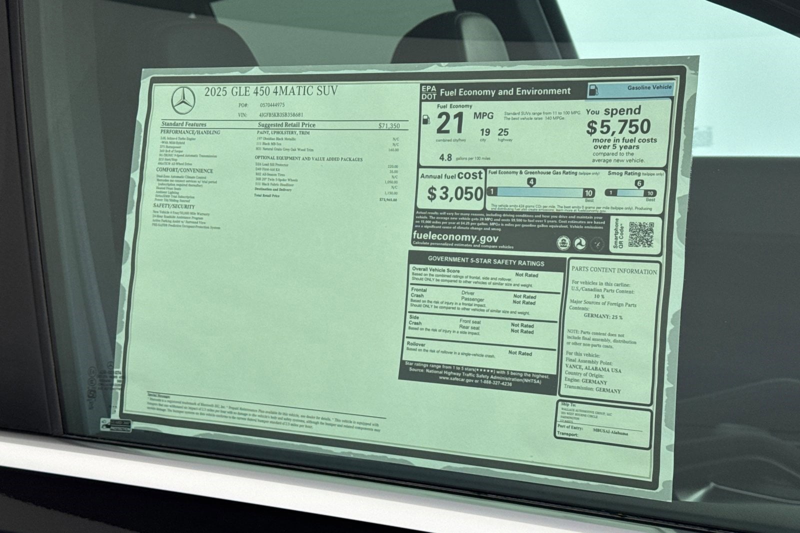 2025 Mercedes-Benz GLE GLE450 - Photo 30