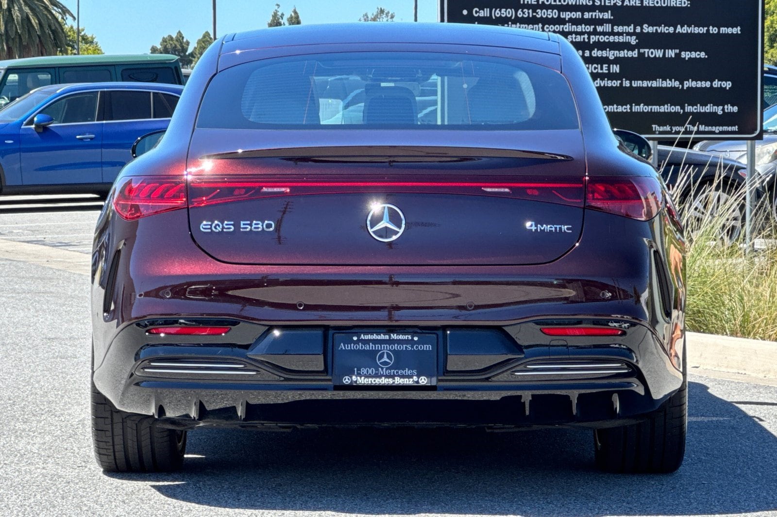 EQS 580 4MATIC Sedan