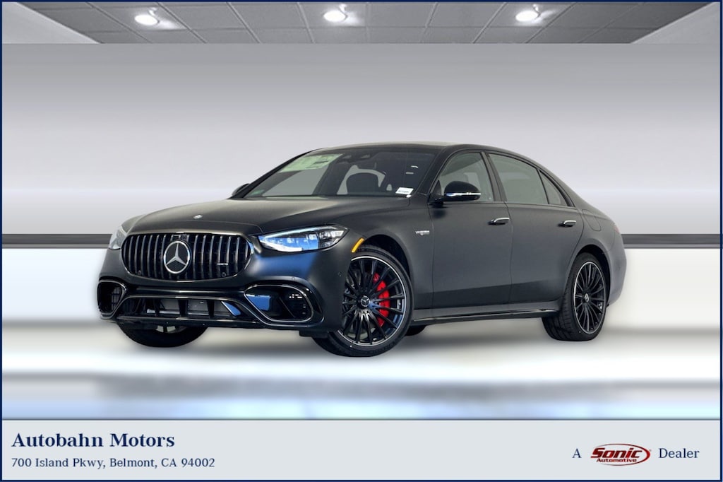 New 2026 Mercedes-Benz AMG S 63 E 4MATIC Sedan