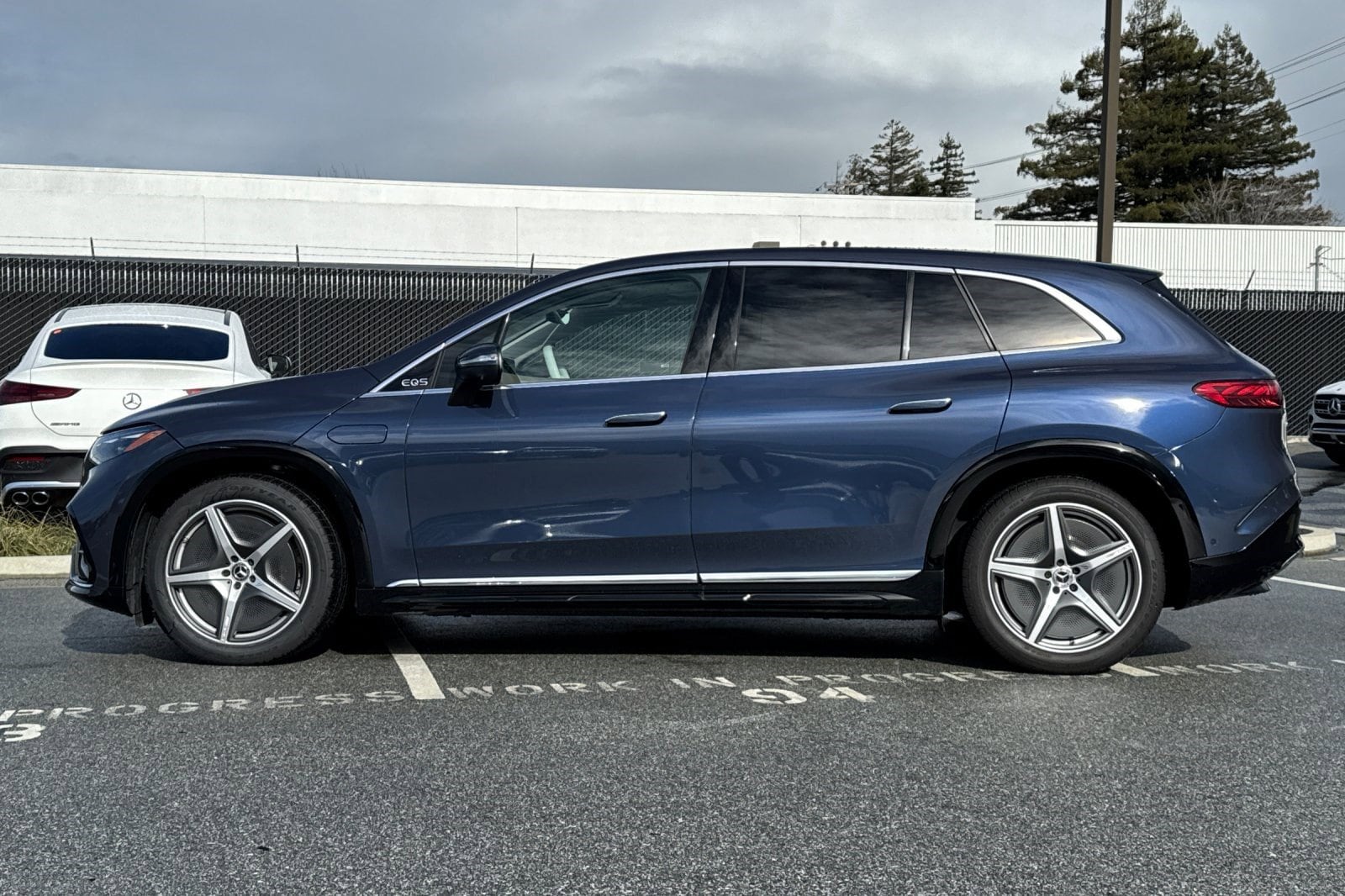 Certified 2023 Mercedes-Benz EQS SUV Base with VIN 4JGDM2EB1PA022729 for sale in Belmont, CA