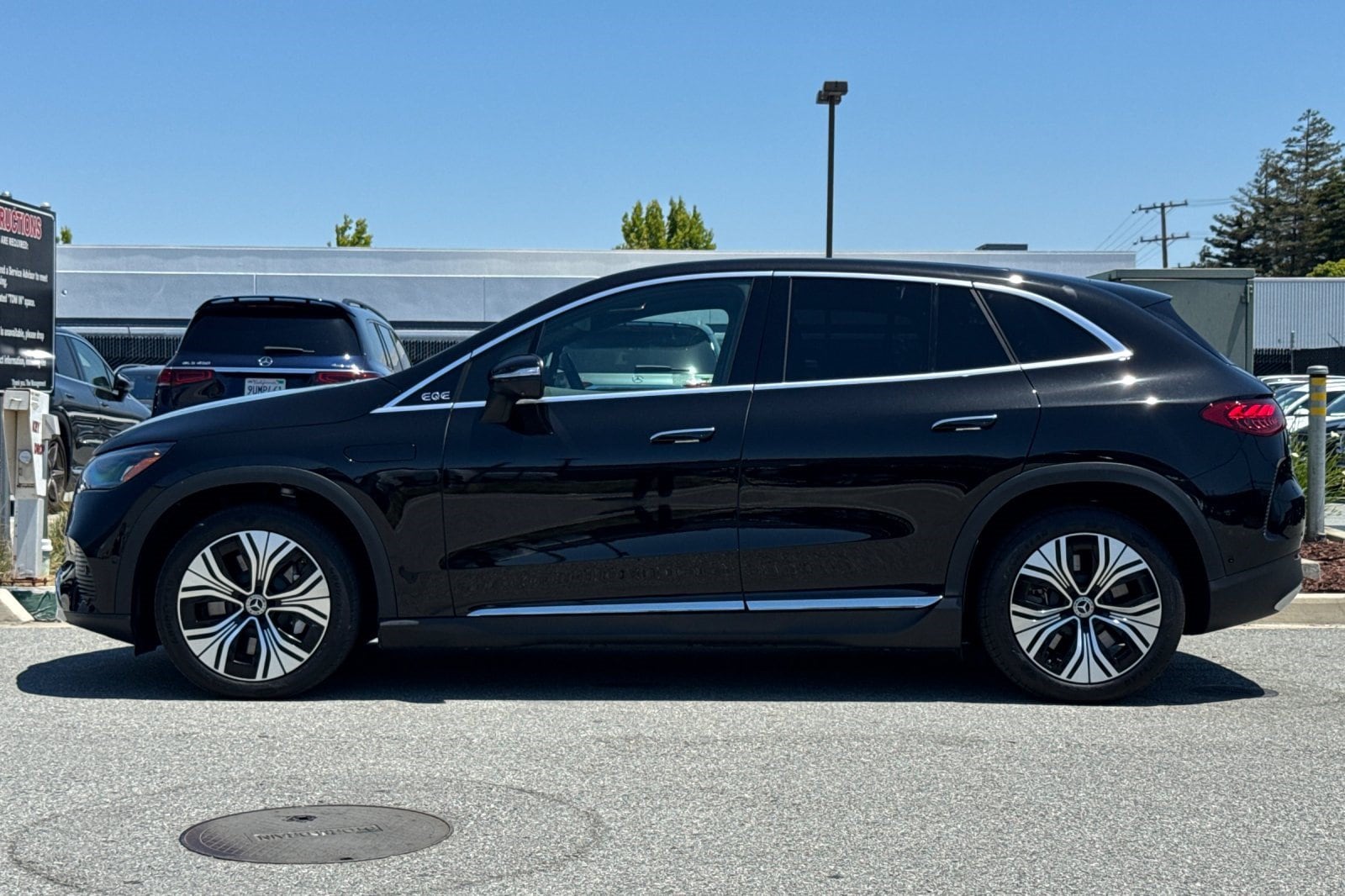 Certified 2023 Mercedes-Benz EQE SUV Base with VIN 4JGGM1CB2PA004668 for sale in Belmont, CA