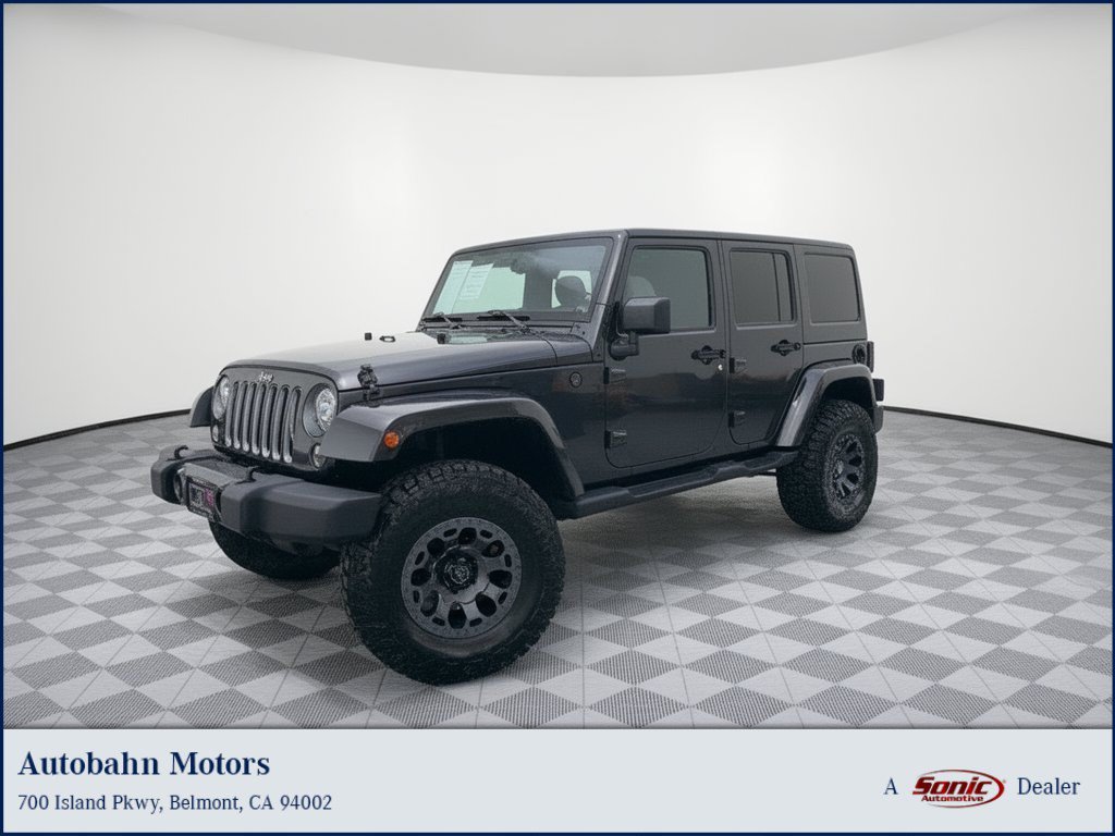 Used 2018 Jeep Wrangler JK Unlimited Sahara 4x4 SUV in Colma