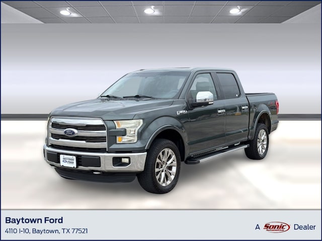 Used 2015 Ford F-150 Lariat Truck SuperCrew Cab for sale in Houston