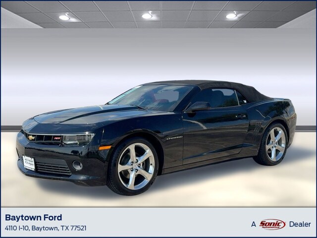 Used 2015 Chevrolet Camaro LT Convertible for sale in Houston