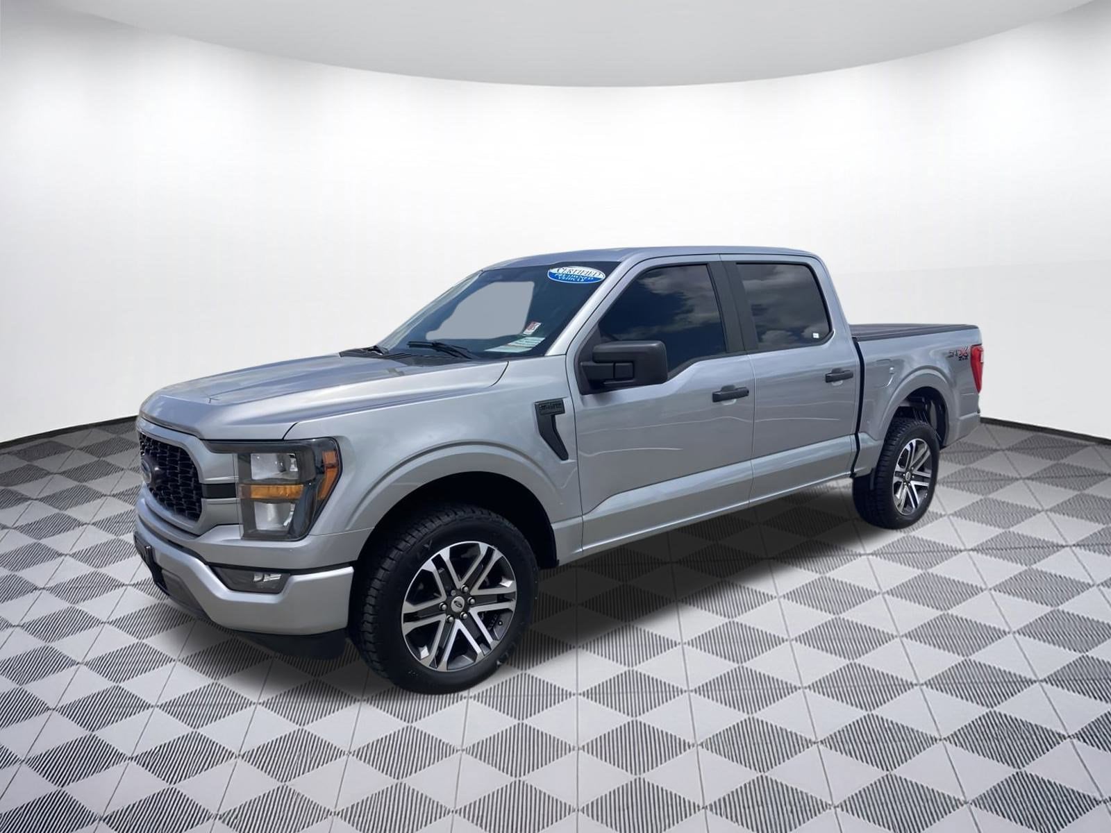 Certified 2023 Ford F-150 XL with VIN 1FTEW1EP5PKD17609 for sale in Baytown, TX
