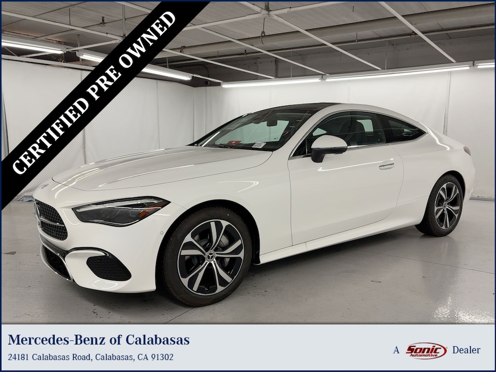 Certified 2026 Mercedes-Benz CLE 300 4MATIC Coupe