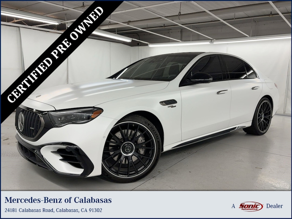 Certified 2025 Mercedes-Benz AMG E 53 E 4MATIC Sedan
