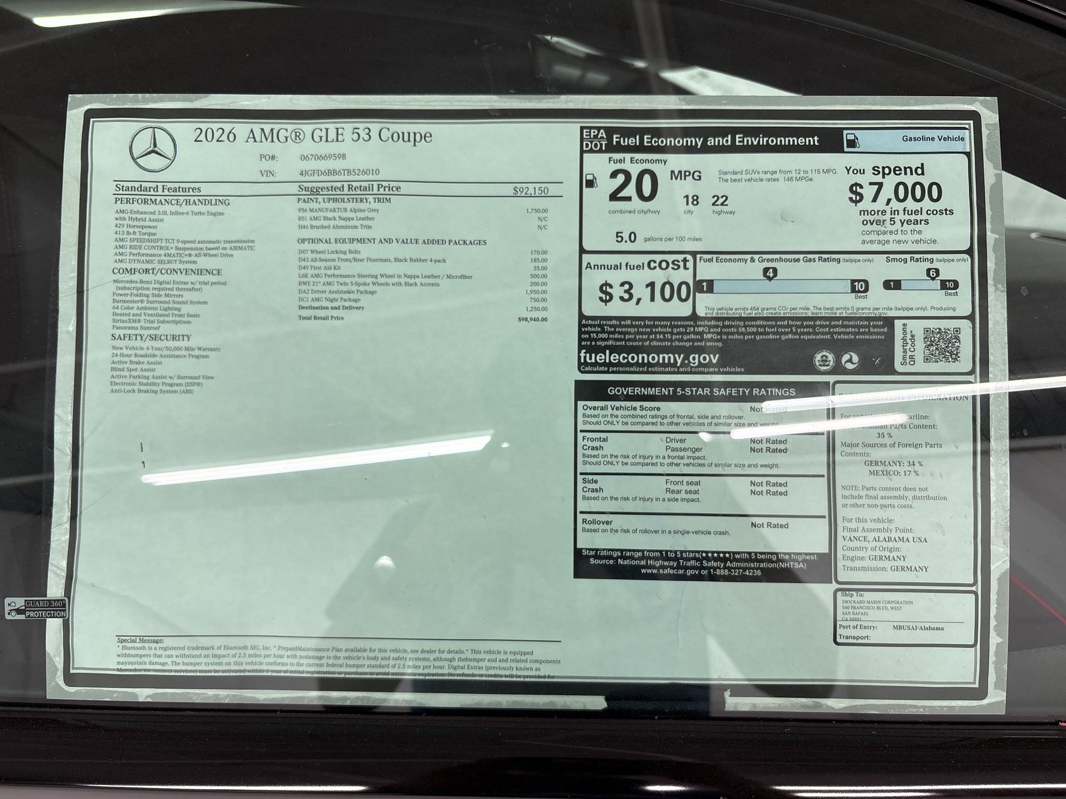 2026 Mercedes-Benz GLE Coupe GLE 53 AMG - Photo 31