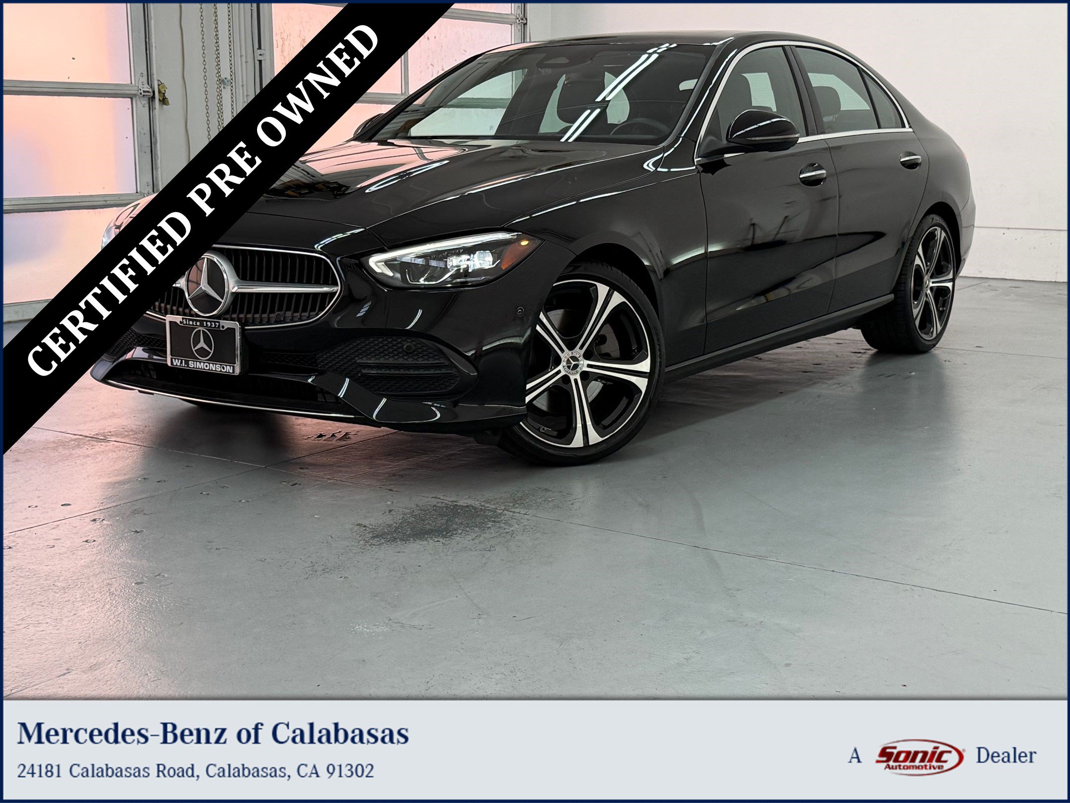 Certified 2024 Mercedes-Benz C-Class C 300 Sedan