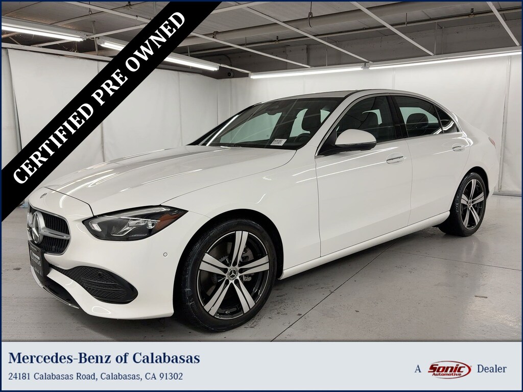Certified 2025 Mercedes-Benz C-Class C 300 Sedan