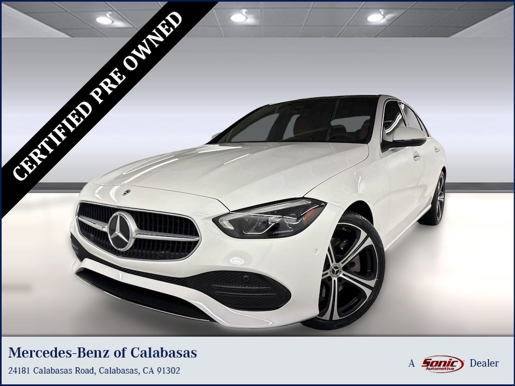 Certified 2024 Mercedes-Benz C-Class C 300 Sedan