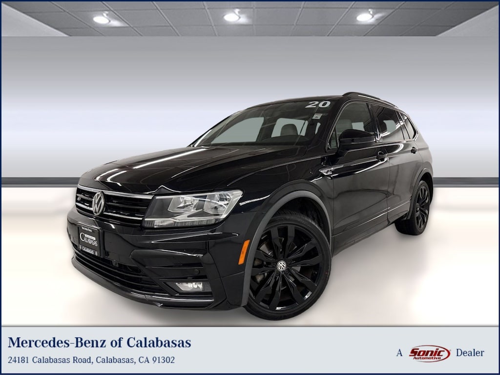 Used 2020 Volkswagen Tiguan 2.0T SE R-Line Black SUV