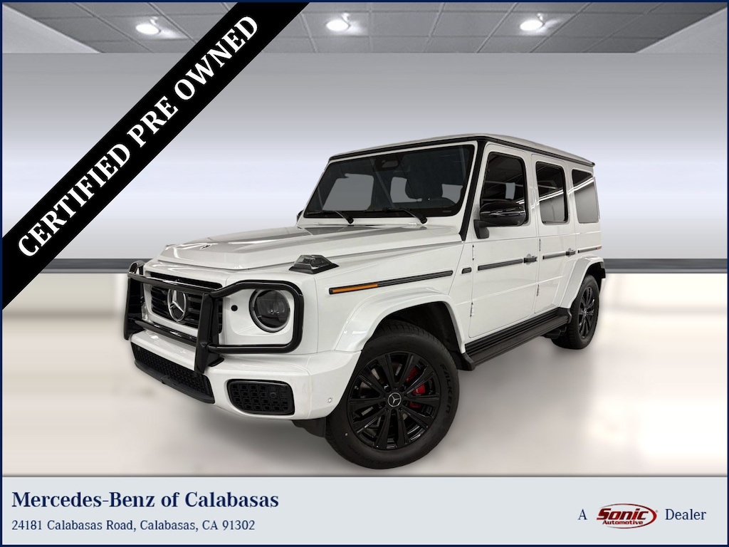 Certified 2025 Mercedes-Benz G-Class G 550 4MATIC SUV