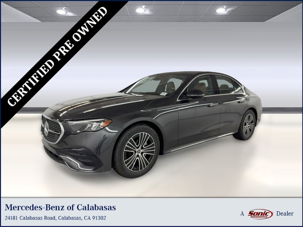 Certified 2026 Mercedes-Benz E-Class Sedan