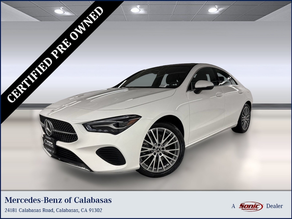 Certified 2026 Mercedes-Benz CLA 250 Sedan