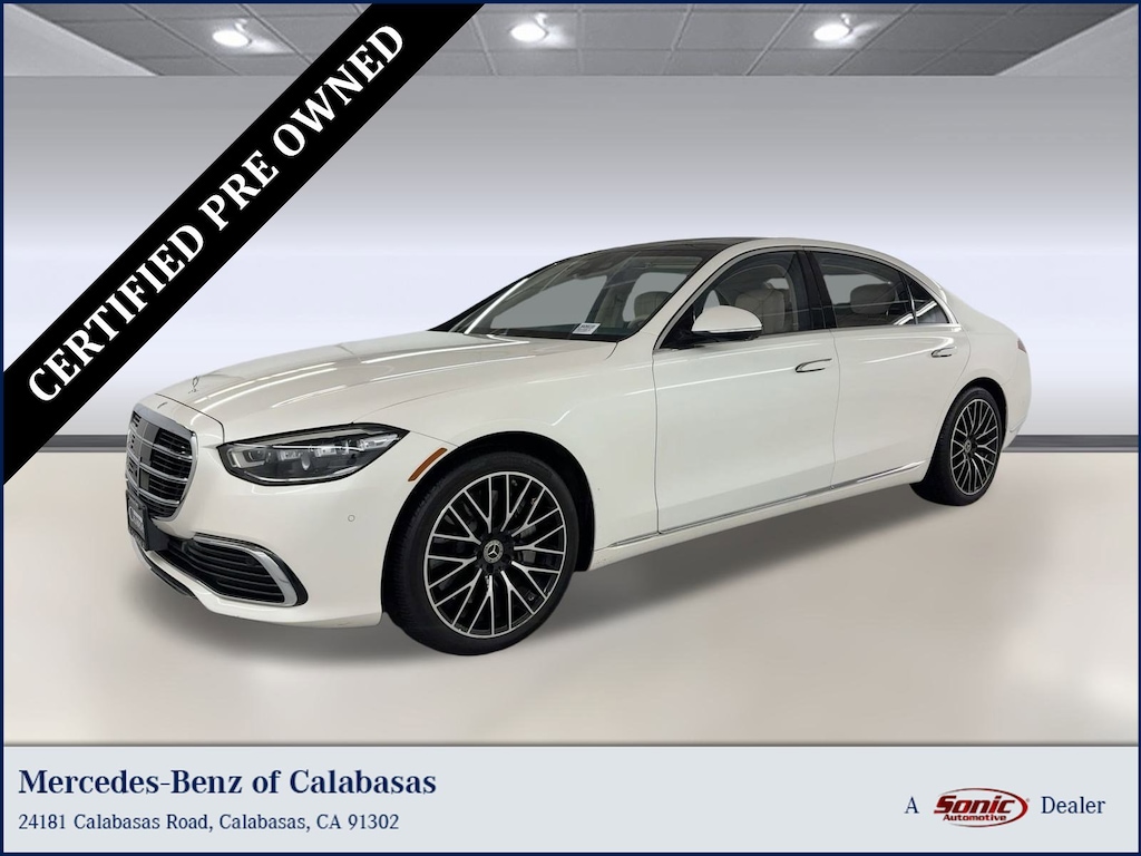 Certified 2022 Mercedes-Benz S-Class S 500 4MATIC Sedan