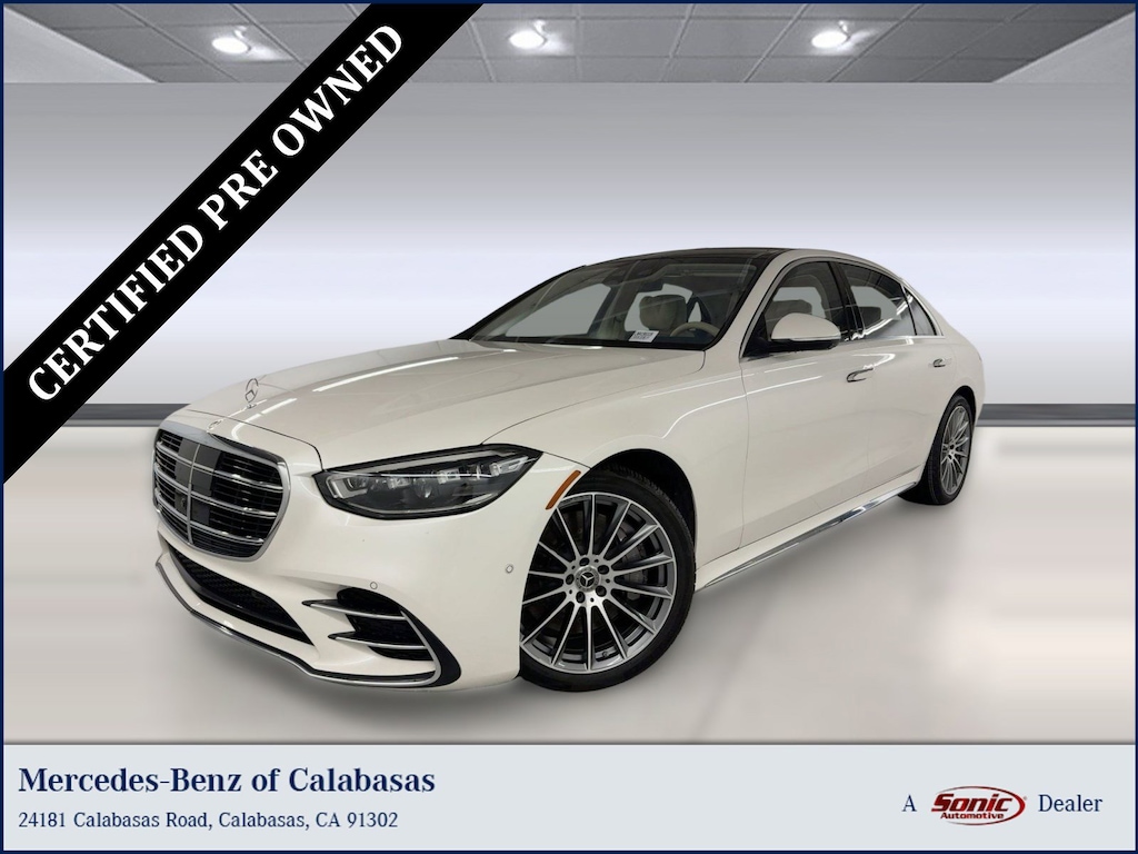 Certified 2022 Mercedes-Benz S-Class S 580 4MATIC Sedan