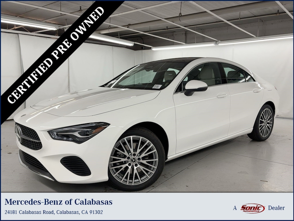 Certified 2026 Mercedes-Benz CLA 250 Sedan