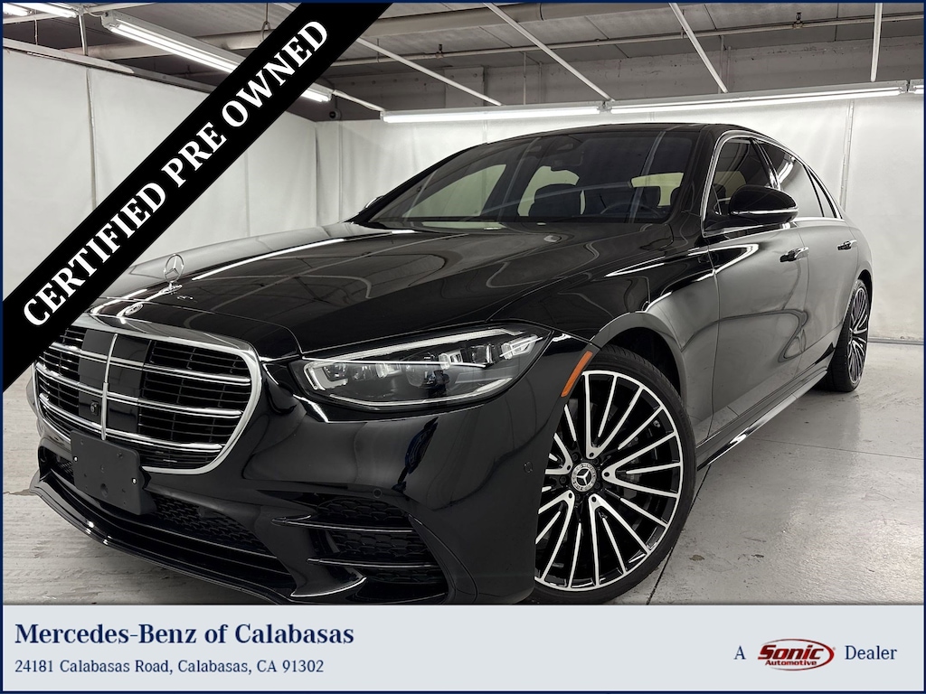 Certified 2022 Mercedes-Benz S-Class S 580 4MATIC Sedan