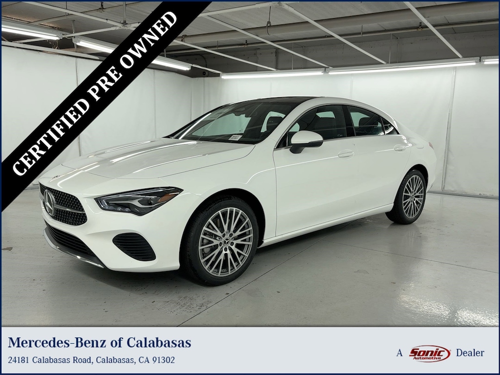 Certified 2026 Mercedes-Benz CLA 250 Sedan
