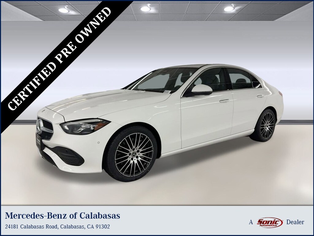 Certified 2025 Mercedes-Benz C-Class C 300 Sedan