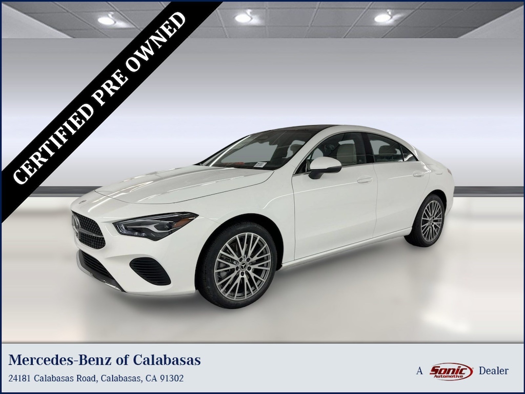 Certified 2026 Mercedes-Benz CLA 250 Sedan