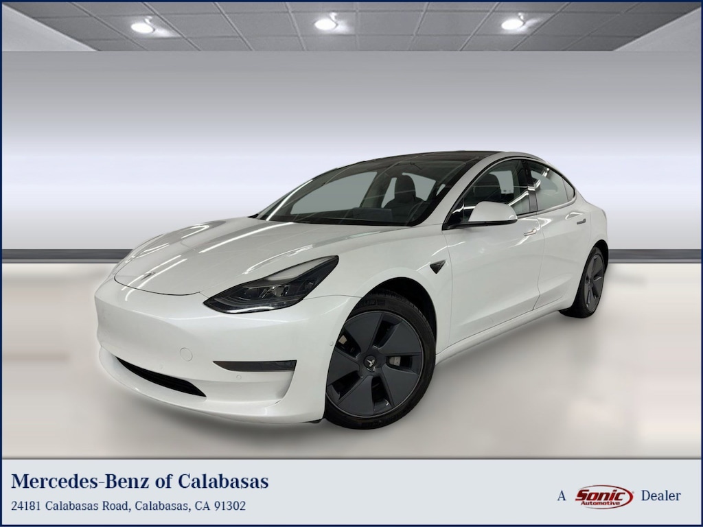 Used 2021 Tesla Model 3 Standard Range Plus Sedan