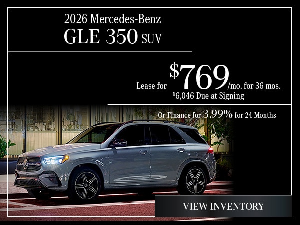 New Mercedes-Benz Specials | Mercedes-Benz of Calabasas