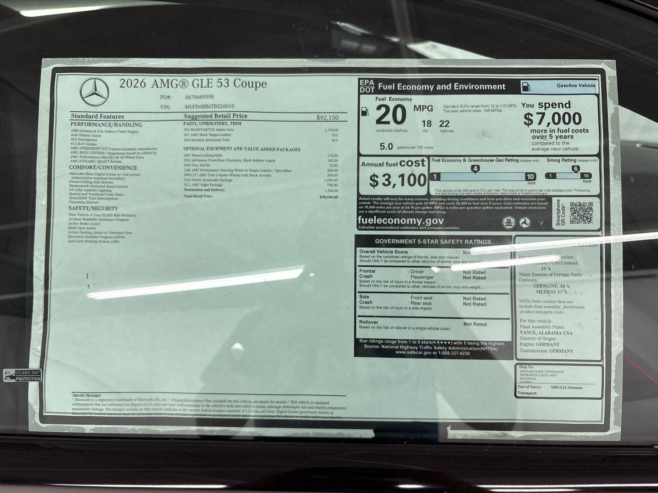2026 Mercedes-Benz GLE Coupe GLE 53 AMG - Photo 31