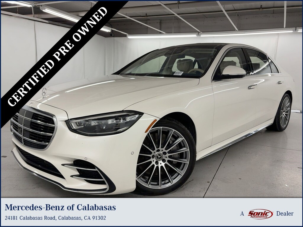 Certified 2022 Mercedes-Benz S-Class S 580 4MATIC Sedan