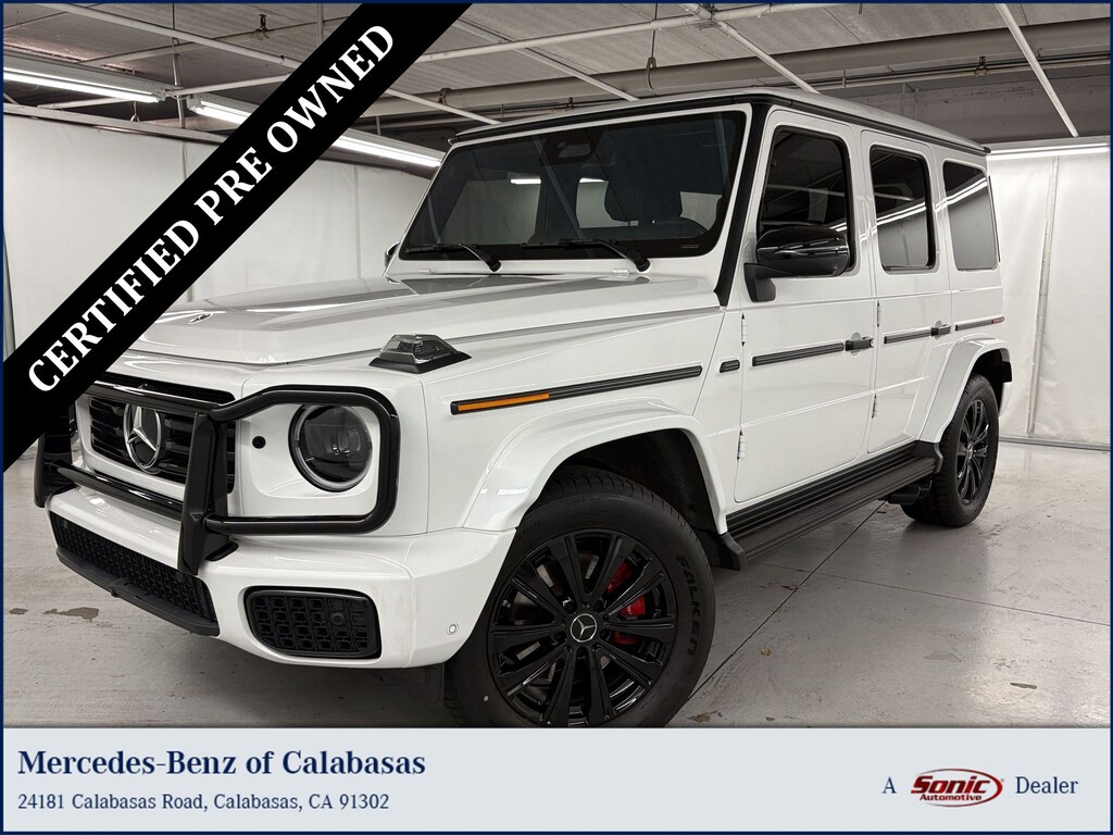 Certified 2025 Mercedes-Benz G-Class G 550 4MATIC SUV