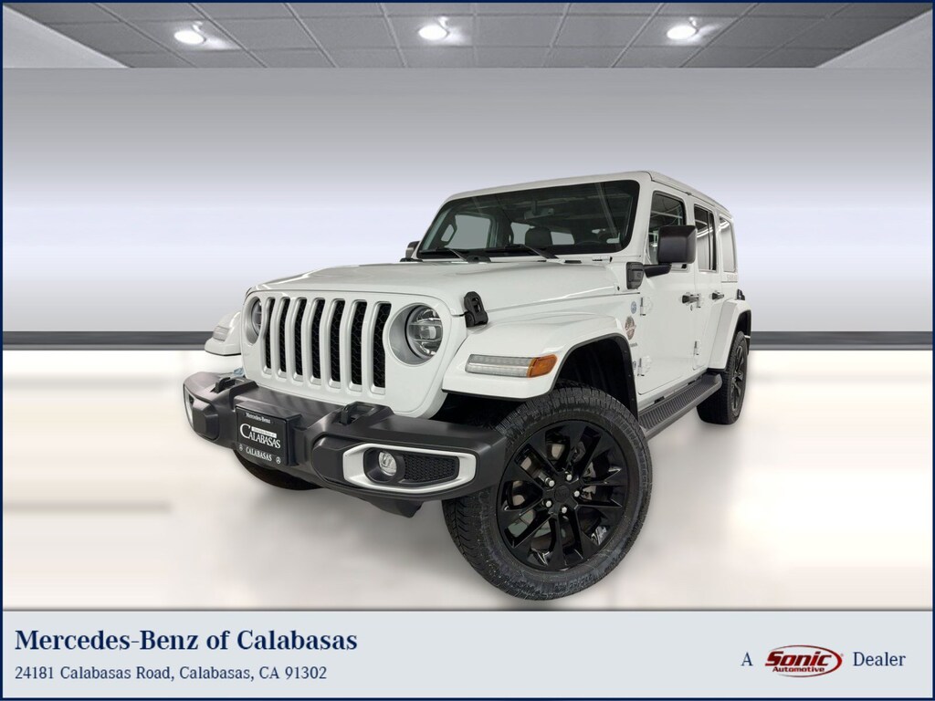 Used 2021 Jeep Wrangler 4xe Sahara SUV