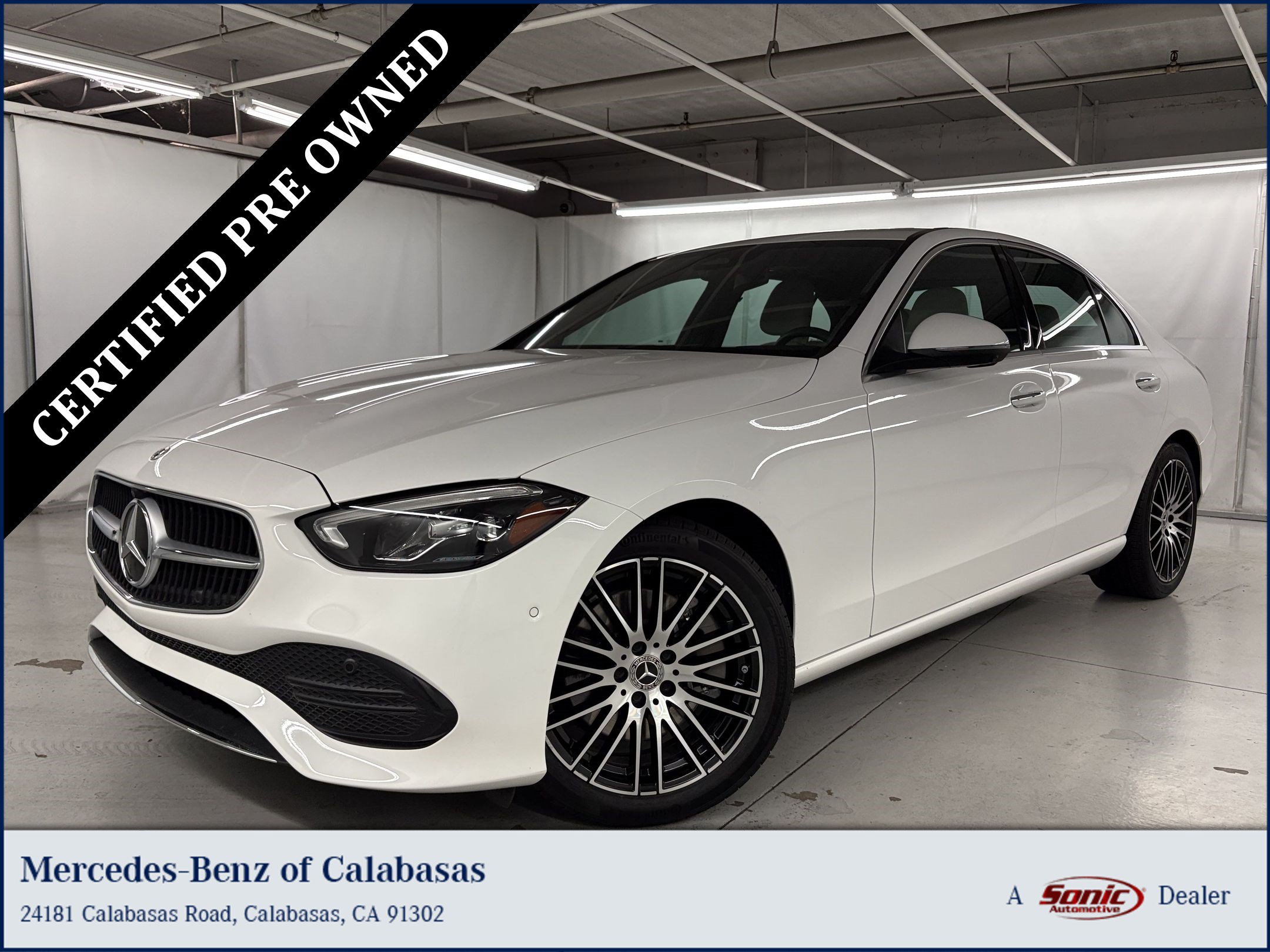 Certified 2023 Mercedes-Benz C-Class C300 Sedan
