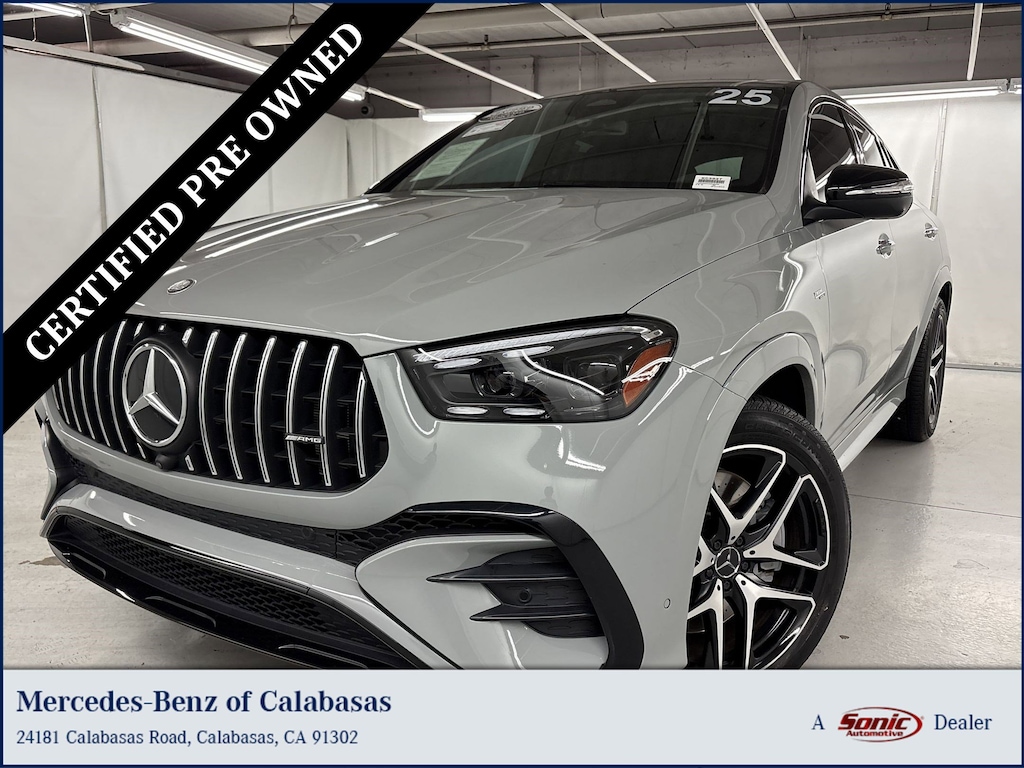 Certified 2025 Mercedes-Benz AMG GLE 53 4MATIC Coupe