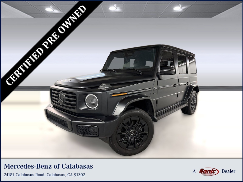 Certified 2025 Mercedes-Benz G-Class G 580e 4MATIC SUV