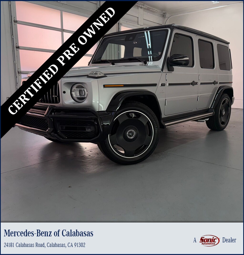 Certified 2023 Mercedes-Benz AMG G 63 SUV