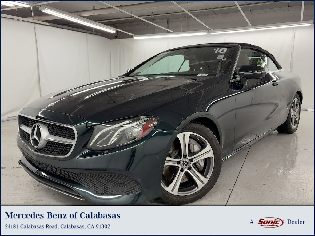 Used 2018 Mercedes-Benz E-Class E 400 Cabriolet