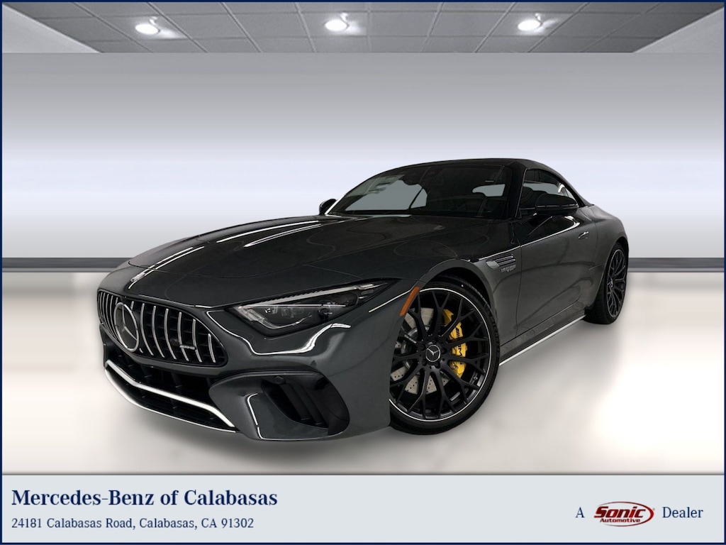 New 2026 Mercedes-Benz AMG SL 55 4MATIC Convertible