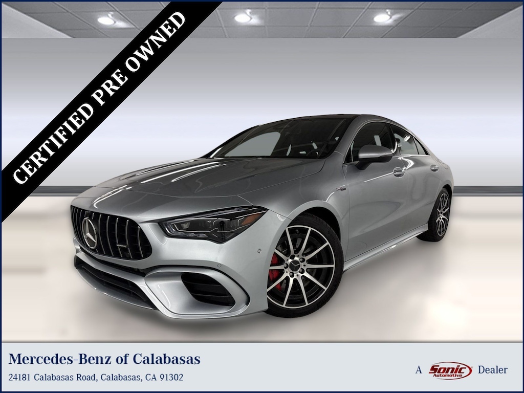 Certified 2025 Mercedes-Benz AMG CLA 45 4MATIC Sedan
