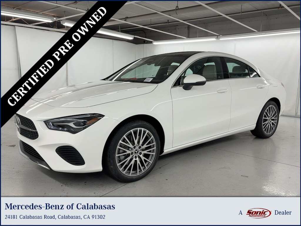 Certified 2026 Mercedes-Benz CLA 250 Sedan