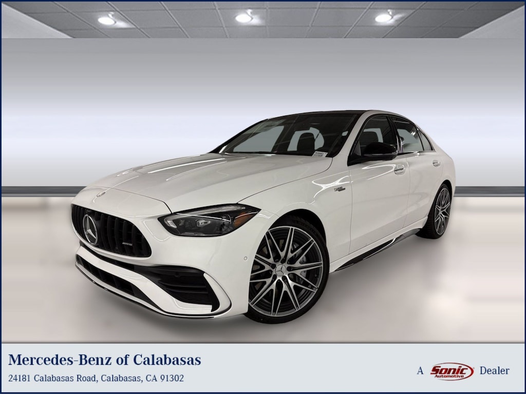 New 2026 Mercedes-Benz C-Class AMG C 43 Sedan