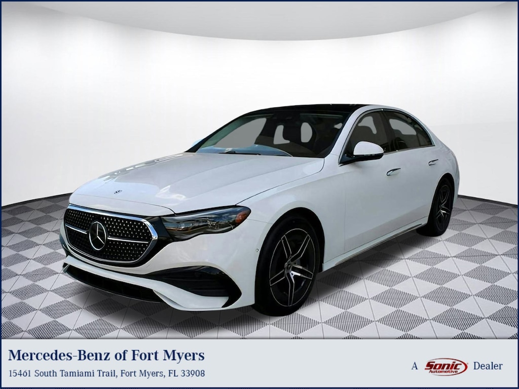 New 2025 Mercedes-Benz E-Class E 350 4MATIC Sedan