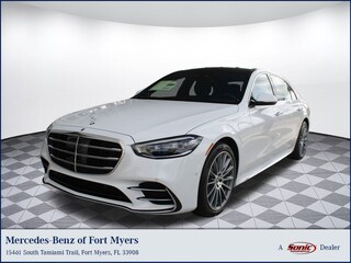 2026 Mercedes-Benz S-Class 4MATIC Sedan Manufaktur Moonlight White Metallic
